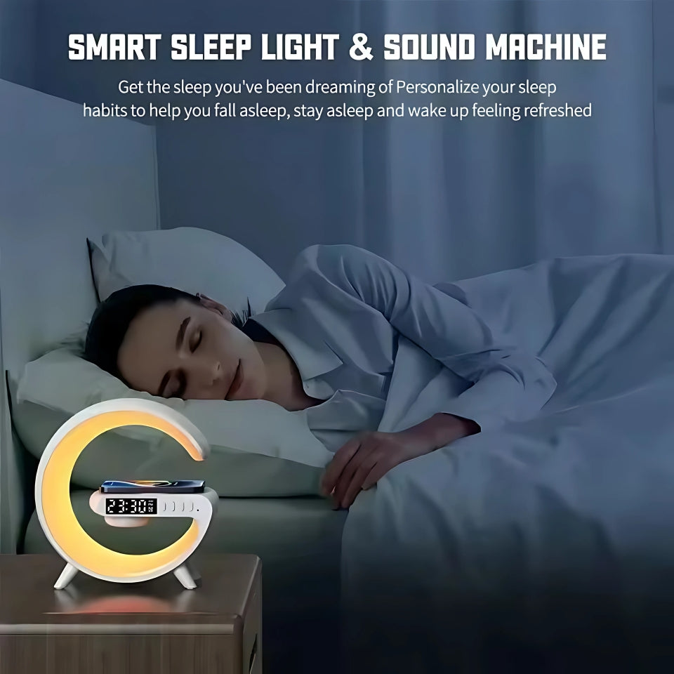 Wireless LED Charger Speaker